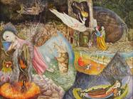 Leonora Carrington, Les Distractions de Dagobert (1945)
