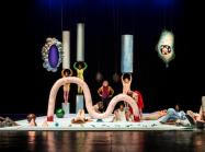 Tai Shani, installation view of DC: Semiramis, Glasgow International 2018.