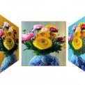 Gil Goren, Flowers of life, 2026, Acrylic paint on wood. 