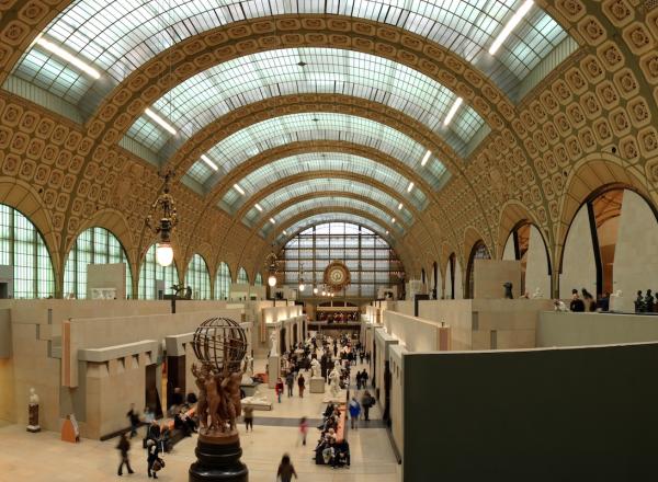 Main alley of Musée d’Orsay