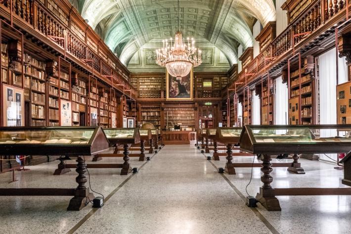 The Maria Teresa Hall of the Library. Credit: Wikimedia Commons. 
