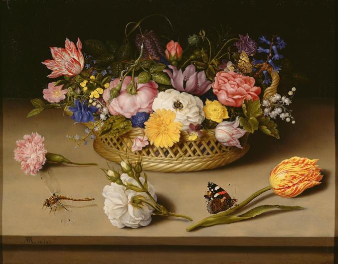Ambrosius Bosschaert the Elder, 1614